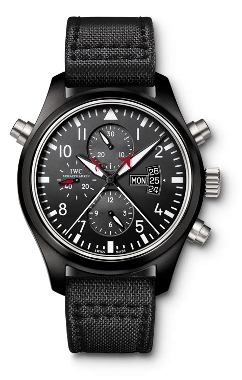 iwc top gun double chronograph for sale|iwc top gun watch price.